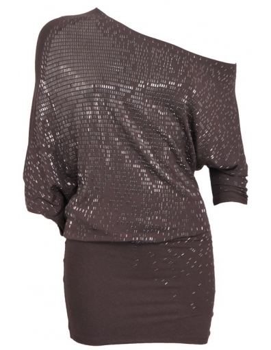 Nalani J800 A463 997 - Grijs - Met Jeans - Jurken