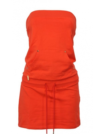 Sportief player - Oranje - Met Jeans - Jurken