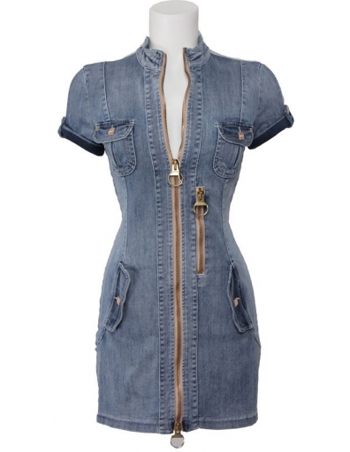 Arbour/J - Blauw - Met Jeans - Jurken