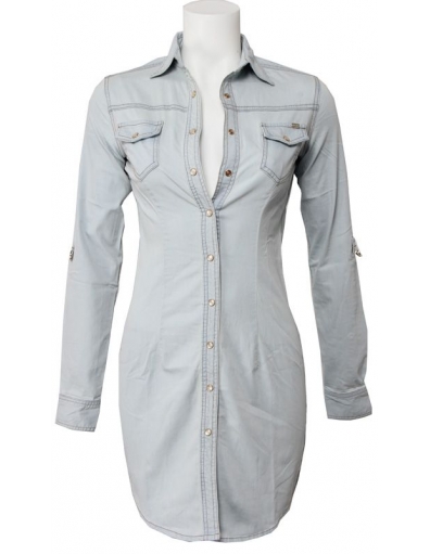 Joplin - Denim - Blauw - Phard - Jurken