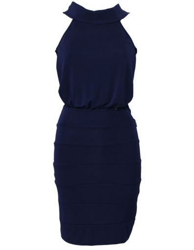 Half lang jurkje - Blauw - Amy Gee - Jurken