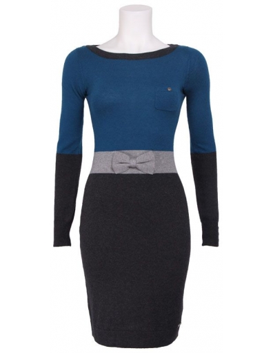 Jurk cashmere mix knit - Blauw - Dept - Jurken